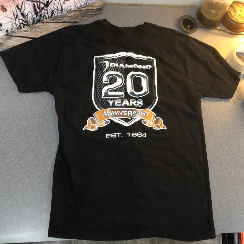 Diamond Black Logo Tee